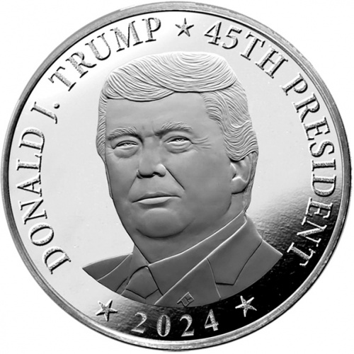 2024 1 oz Donald Trump Silver Round